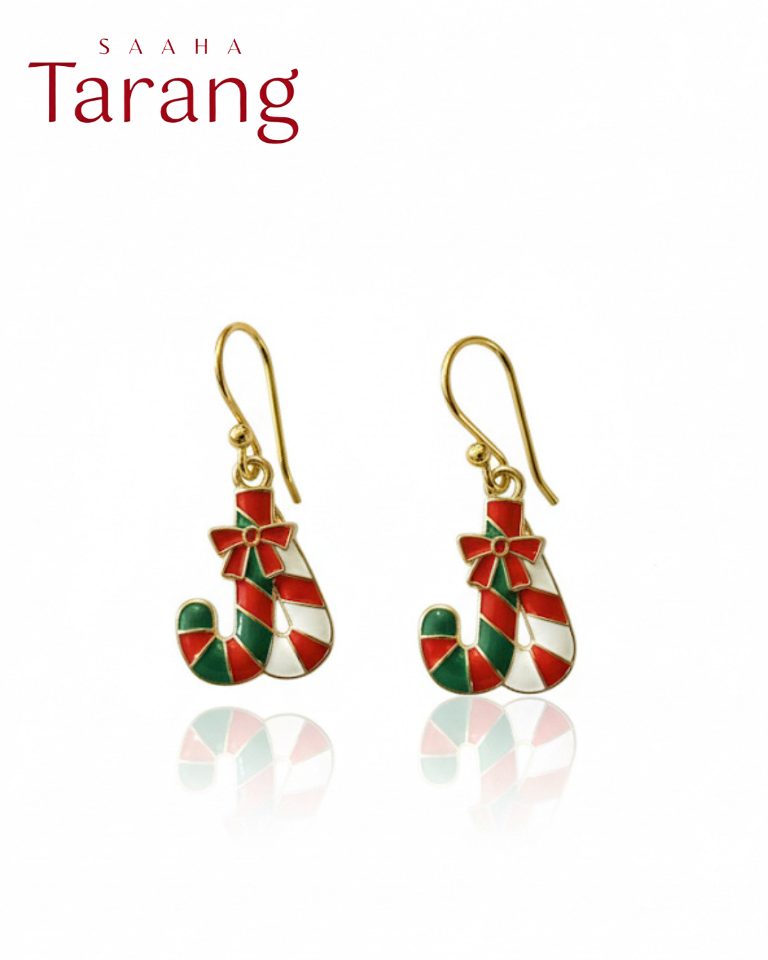 Sugarplum Dangles_Alloy Christmas Charm Earring