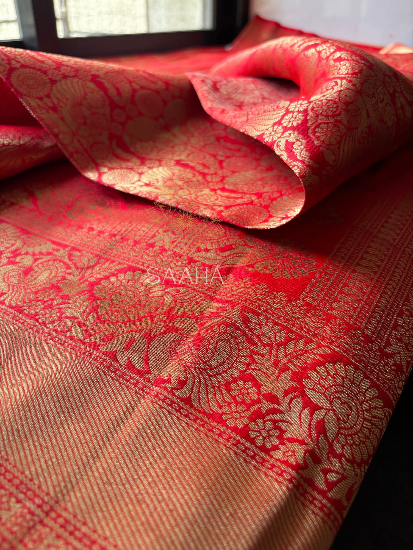 GULMOHAR_Blended Banarasi Silk Saree