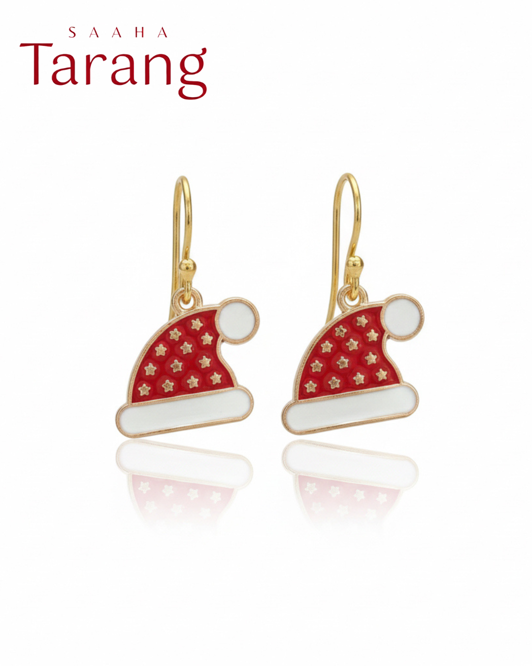 Twinkle Star_Alloy Christmas Charm Earring