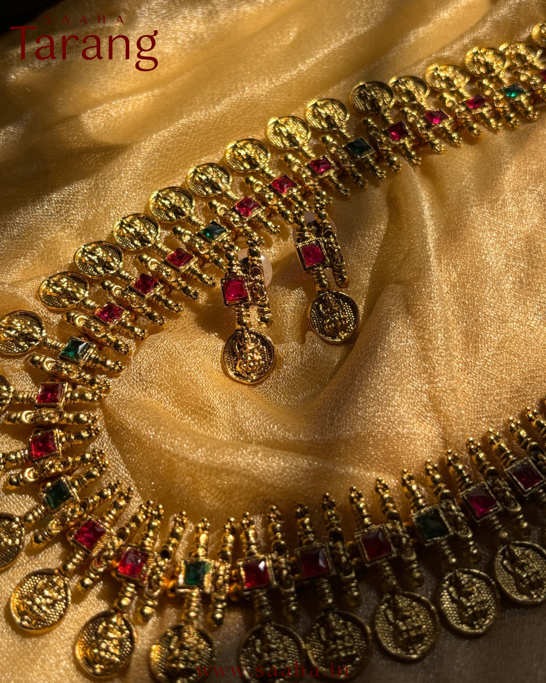 Traditional Lakshmi Coin Haaram